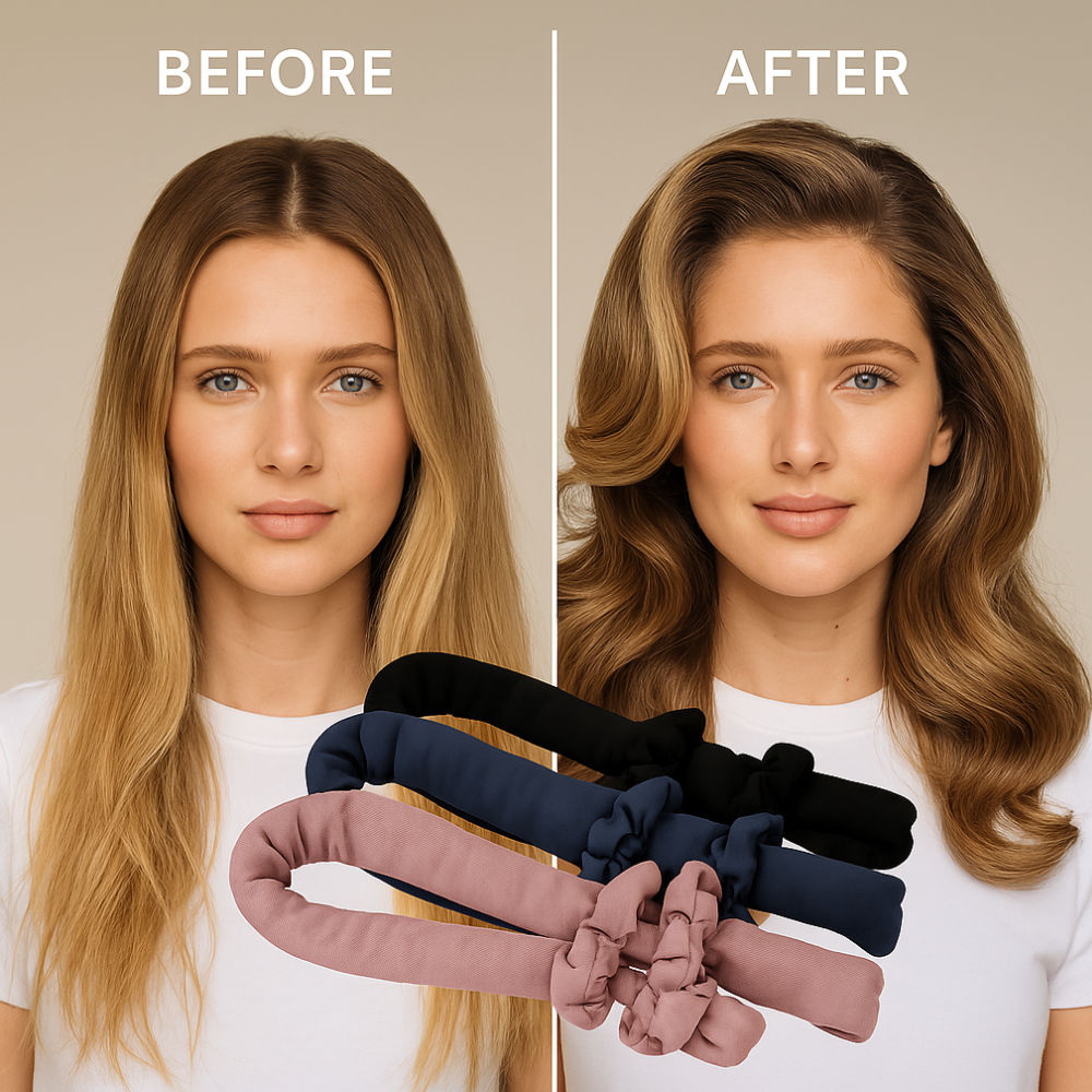 SIlk Heatless Curl Kit – Natural Waves, No Heat