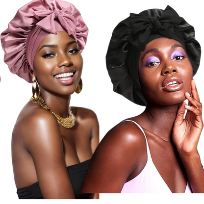 Silk Night Cap – Deep Frizz Control