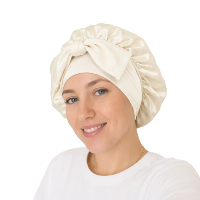 Silkvana 22 Momme Mulberry Silk Sleeping Bonnet
