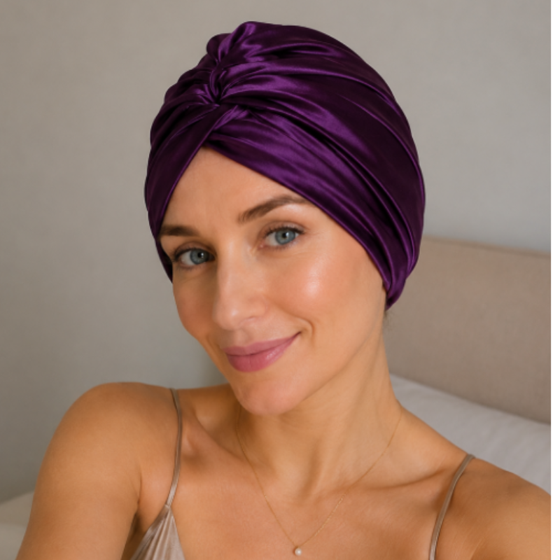 Silk Bonnet – For Natural & Curly Hair