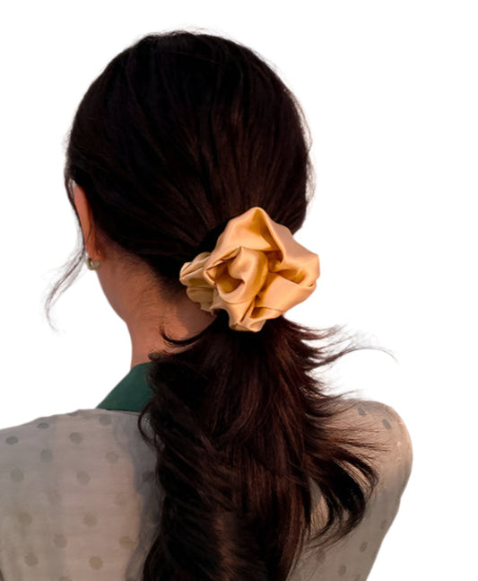 Silk Scrunchies – Vintage Rose Touch