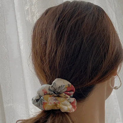 Silk Hair Scrunchies – Luxe Finish Set