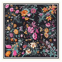 Floral Symphony – Noir Elegance