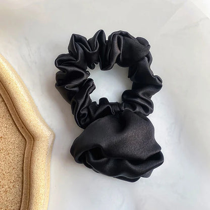 Silk Scrunchies – Vintage Rose Touch