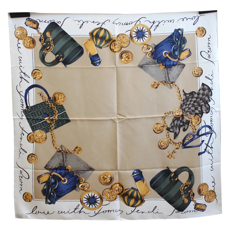 Silk Square – Vintage-Inspired Style