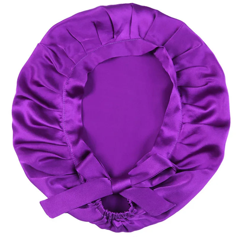 Lightweight 19 momme silk bonnet for everyday beauty sleep
