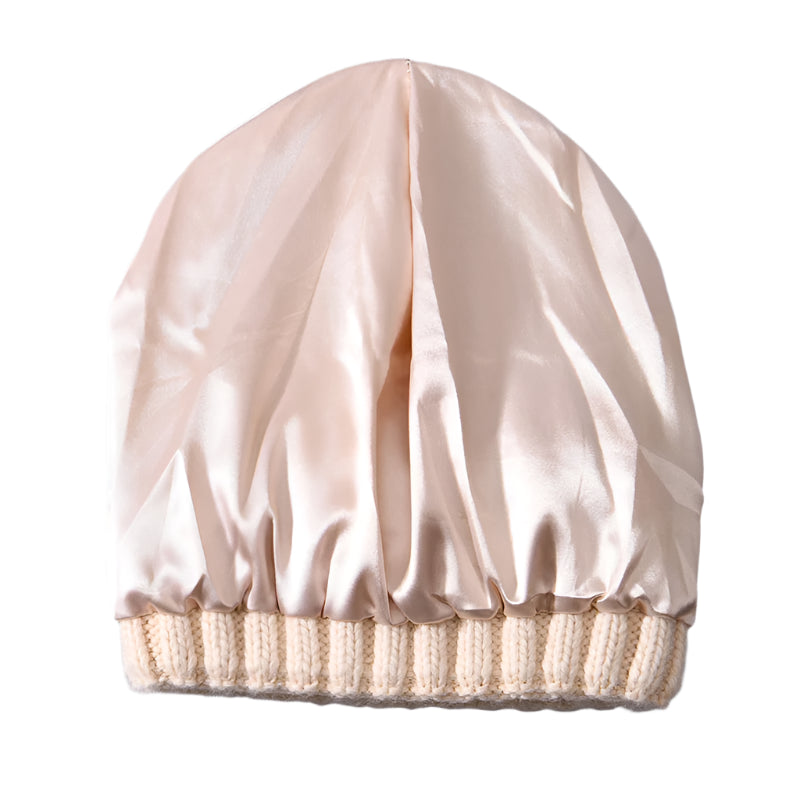Silk Lined Beanie – Frizz-Free Warmth
