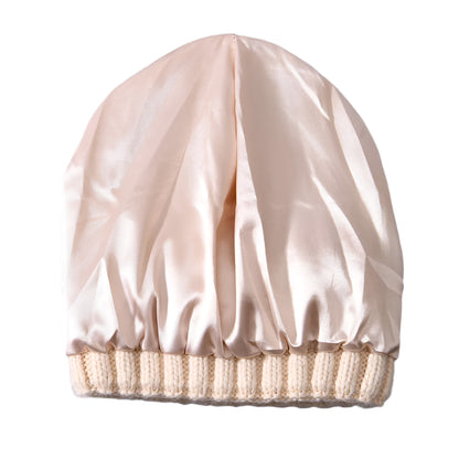 Silk Lined Beanie – Frizz-Free Warmth