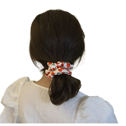 Silk Hair Scrunchies – Luxe Finish Set