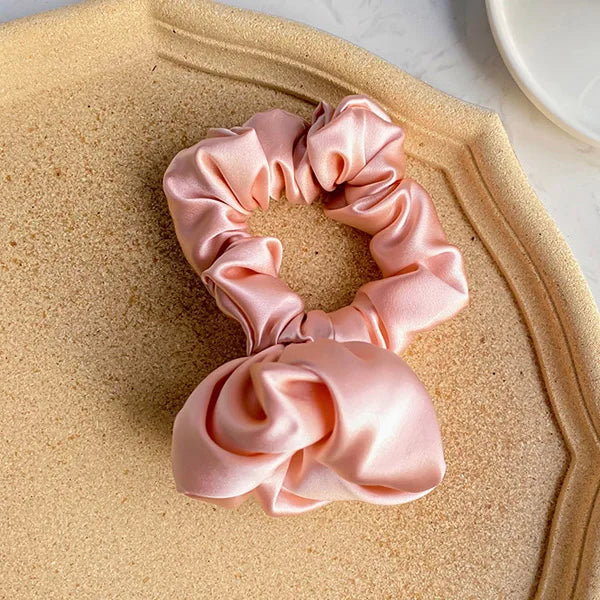 Silk Scrunchies – Vintage Rose Touch