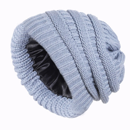 Satin Beanie – Frizz-Free Winter Warmth