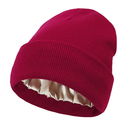 Beanie – Satin Lined for Hair Care