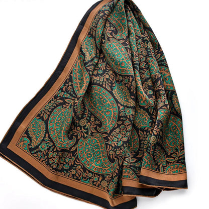 Silk Scarf – Bohemian Vintage Style