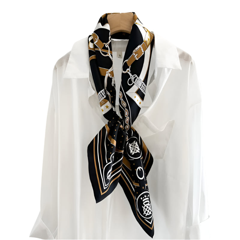Silk Wrap – Equestrian Chic Style