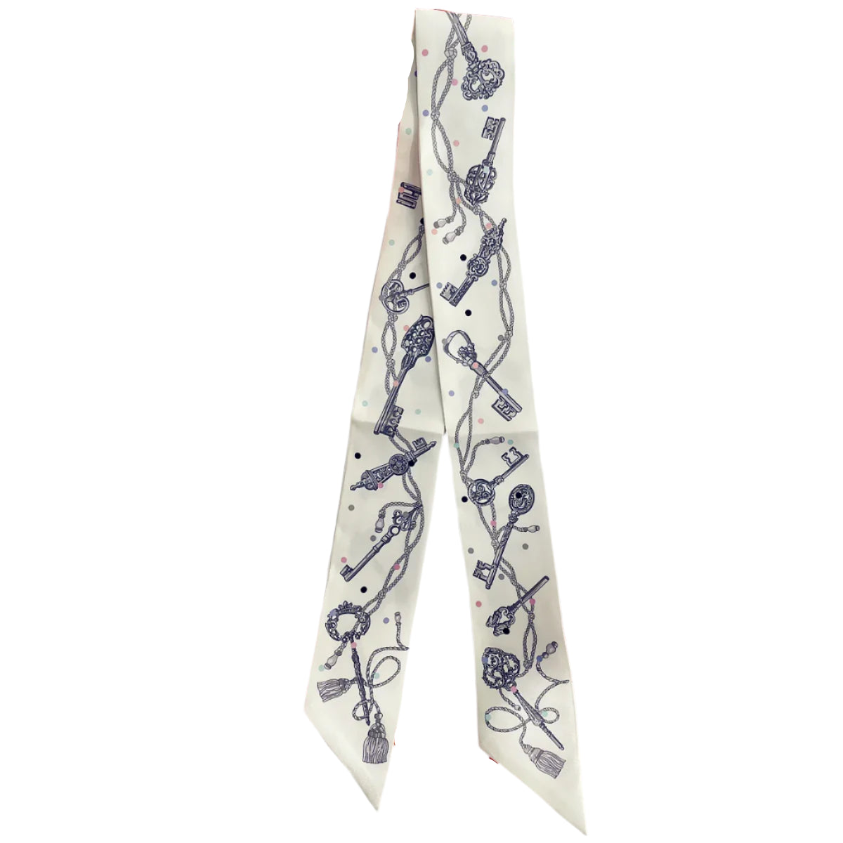 Silk Twilly – 90x5cm Hair & Bag Ribbon