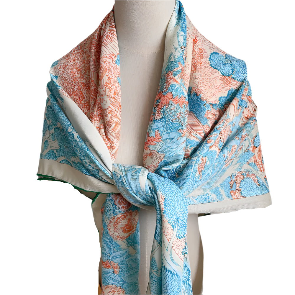Silk Wrap – Cashmere Blend, Cozy Feel