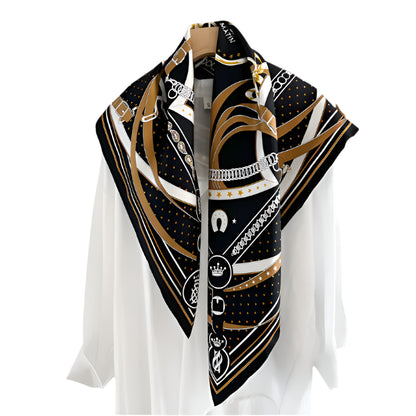 Silk Wrap – Equestrian Chic Style