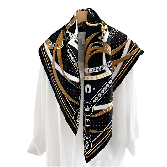 Silk Wrap – Equestrian Chic Style