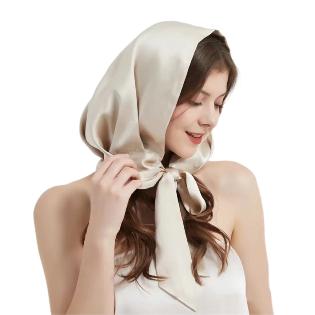 Silk Scarf Cap – Lightweight Head Wrap