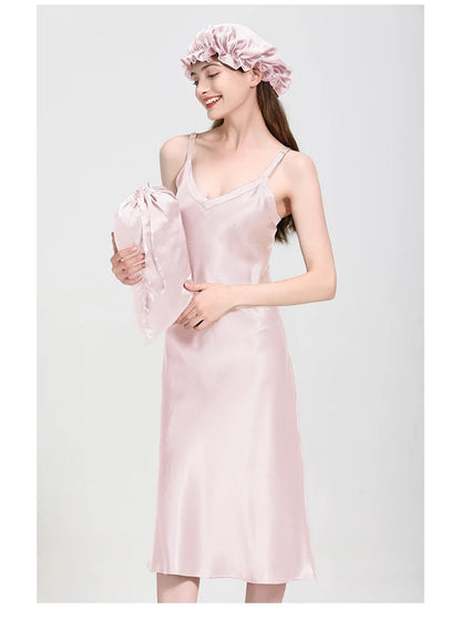 Silk Nightgown – 22MM Pure Comfort