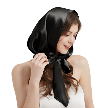 Silk Scarf Cap – Lightweight Head Wrap