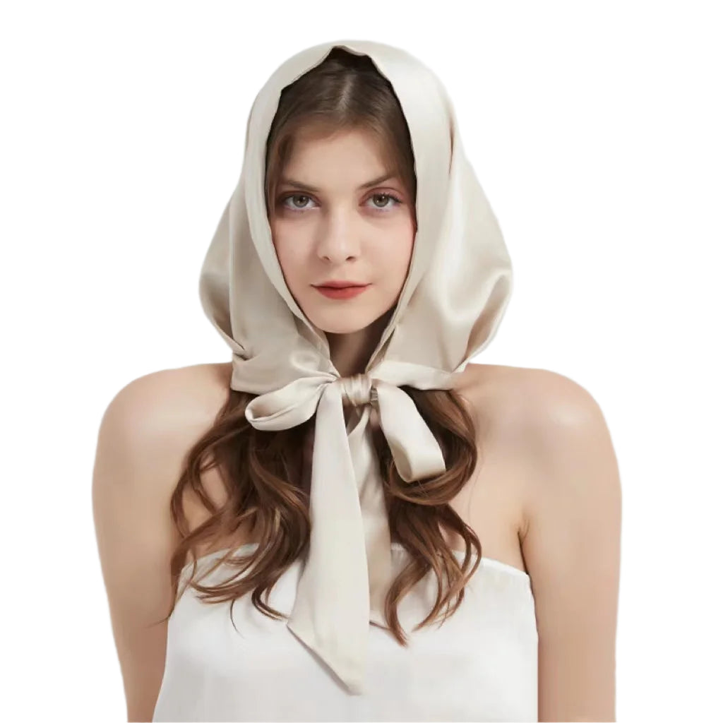 Silk Scarf Cap – Lightweight Head Wrap