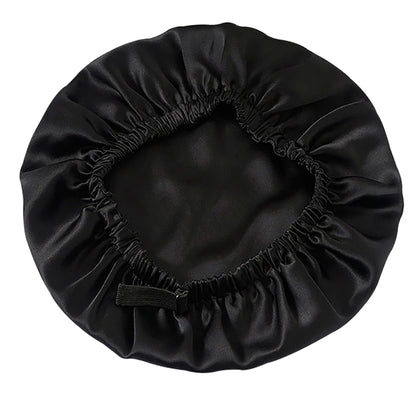 Silkvana 19 momme pure mulberry silk sleeping bonnet for women designed for gentle overnight hair protection
