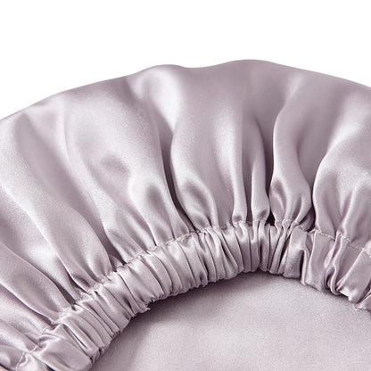 Silkvana 19 momme pure mulberry silk sleeping bonnet for women designed for gentle overnight hair protection