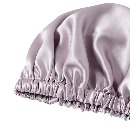 Silkvana 19 momme pure mulberry silk sleeping bonnet for women designed for gentle overnight hair protection
