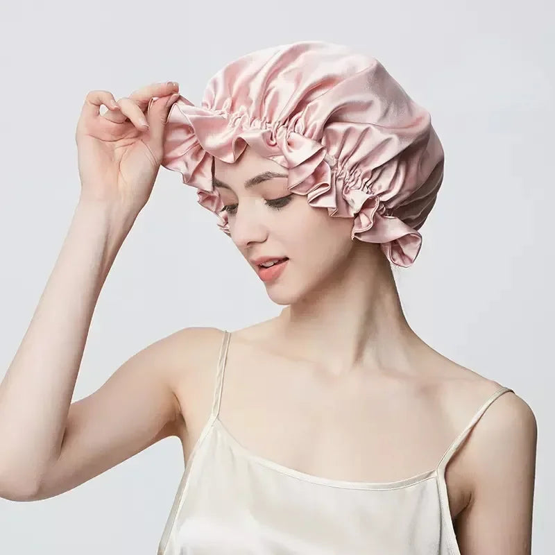 Silk Night Cap – Fully Adjustable Fit