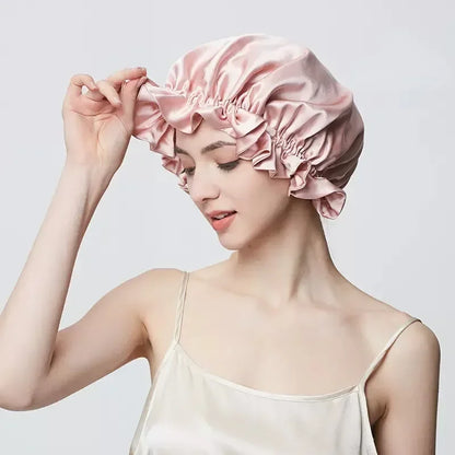 Silk Night Cap – Fully Adjustable Fit