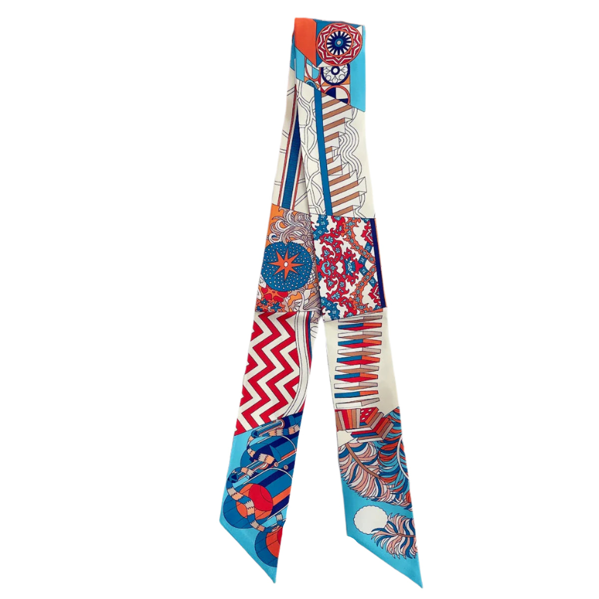 Silk Twilly – 90x5cm Hair & Bag Ribbon