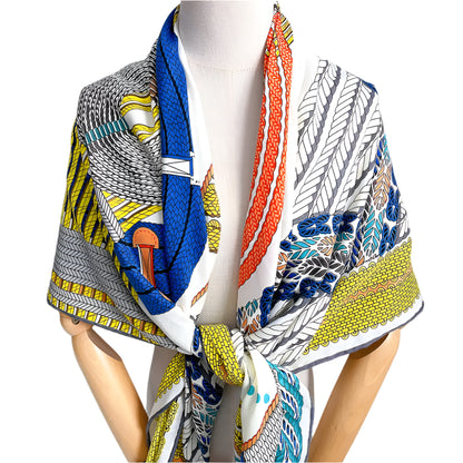 Cashmere Silk Shawl – Artistic Print