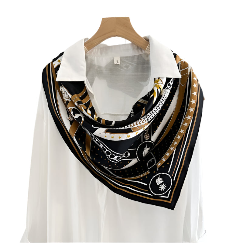 Silk Wrap – Equestrian Chic Style