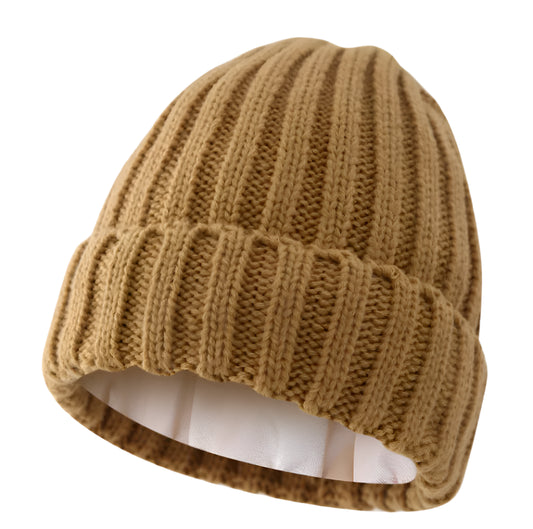 Satin Beanie – Winter Shield for Curls