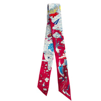 Silk Twilly Scarf – Model H036-2