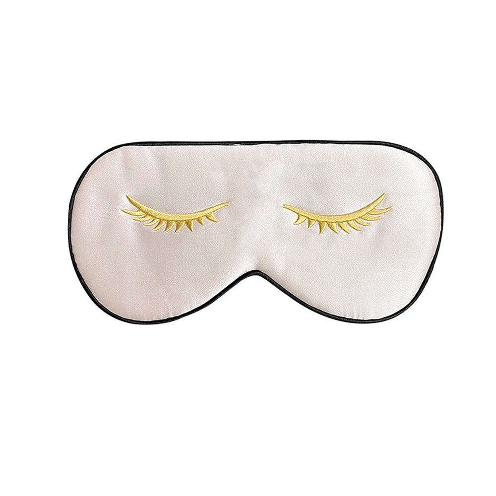 22 momme mulberry silk eye mask smooth fabric