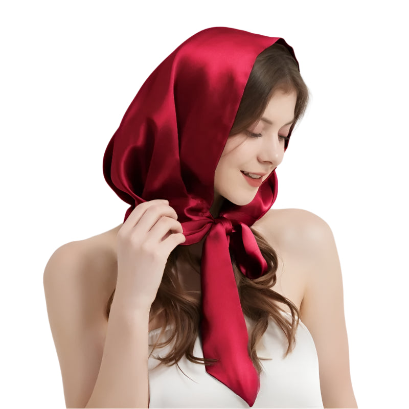 Silk Scarf Cap – Lightweight Head Wrap