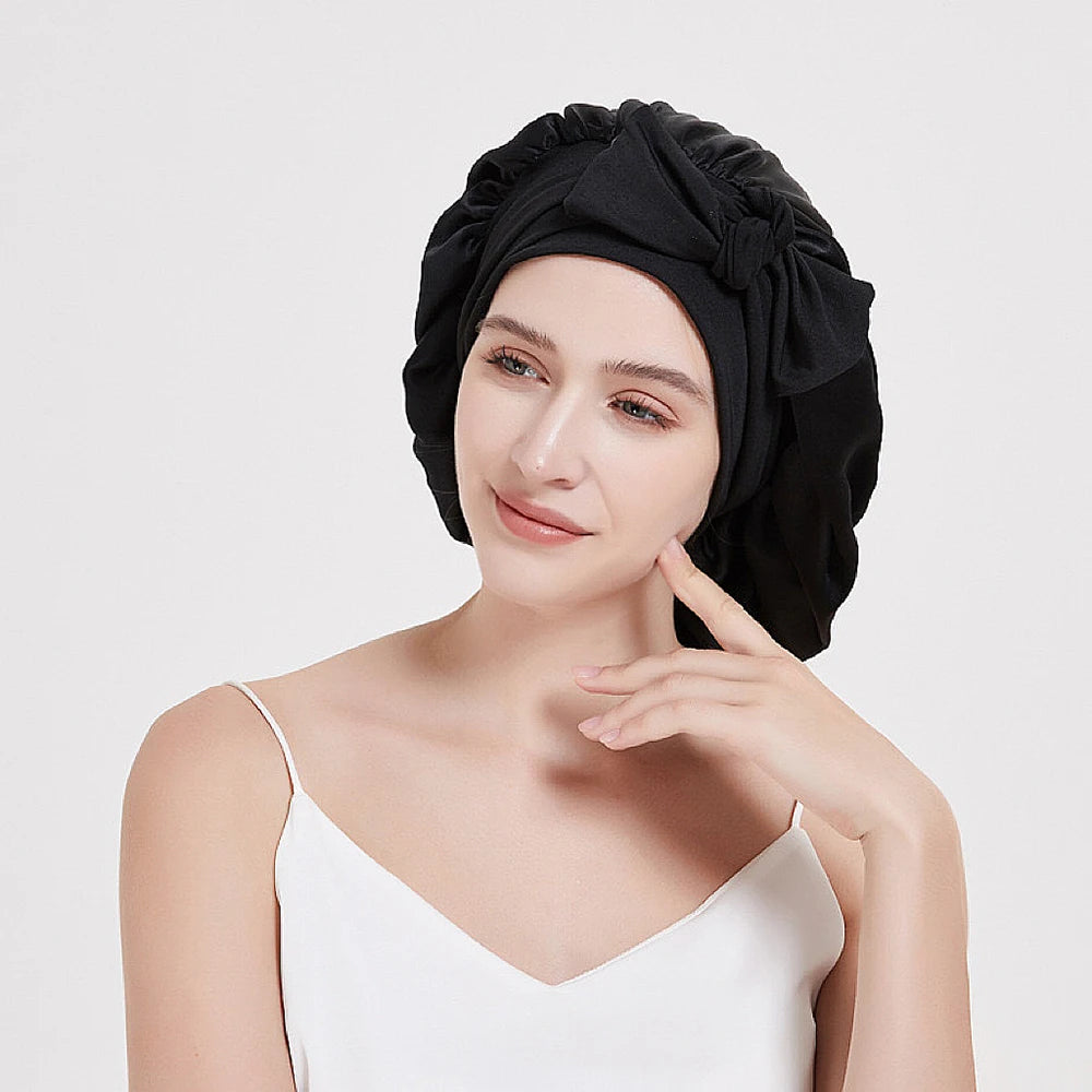 Silk Night Cap – Deep Frizz Control