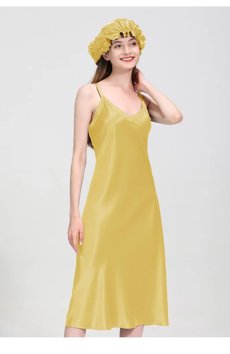 Silk Nightgown – 22MM Pure Comfort