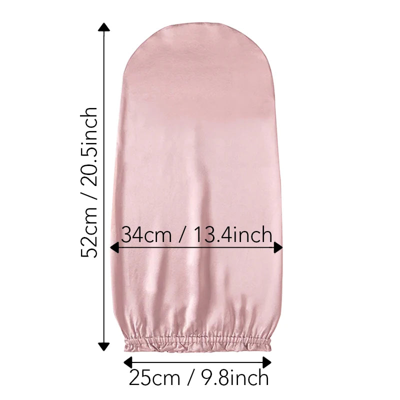 Long Silk Bonnet – For Braids & Volume