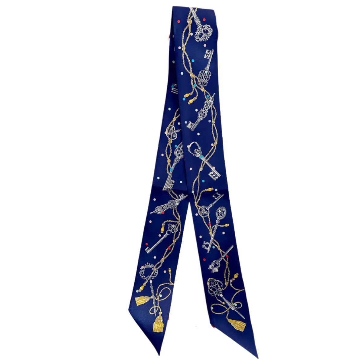 Silk Twilly – 90x5cm Hair & Bag Ribbon
