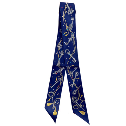 Silk Twilly – 90x5cm Hair & Bag Ribbon