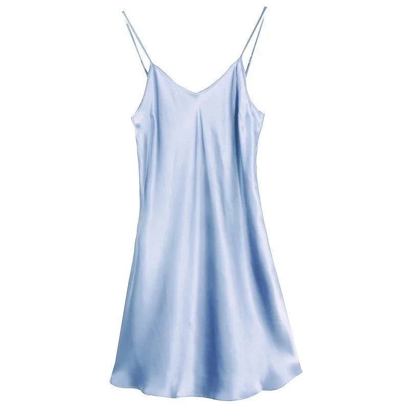 Silk Nightgown – Minimalist & Smooth Feel