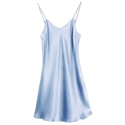 Silk Nightgown – Minimalist & Smooth Feel