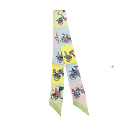 Silk Twilly – 90x5cm Hair & Bag Ribbon