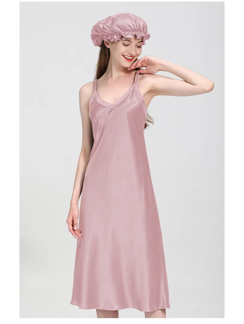 Silk Nightgown – 22MM Pure Comfort