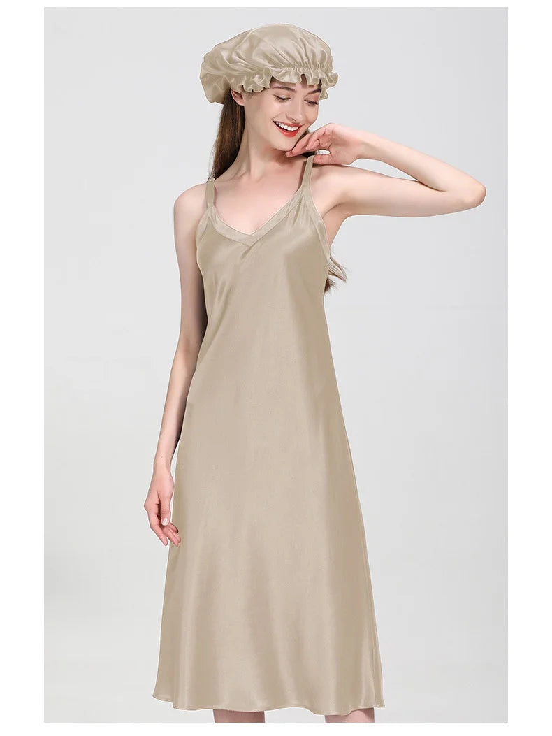 Silk Nightgown – 22MM Pure Comfort