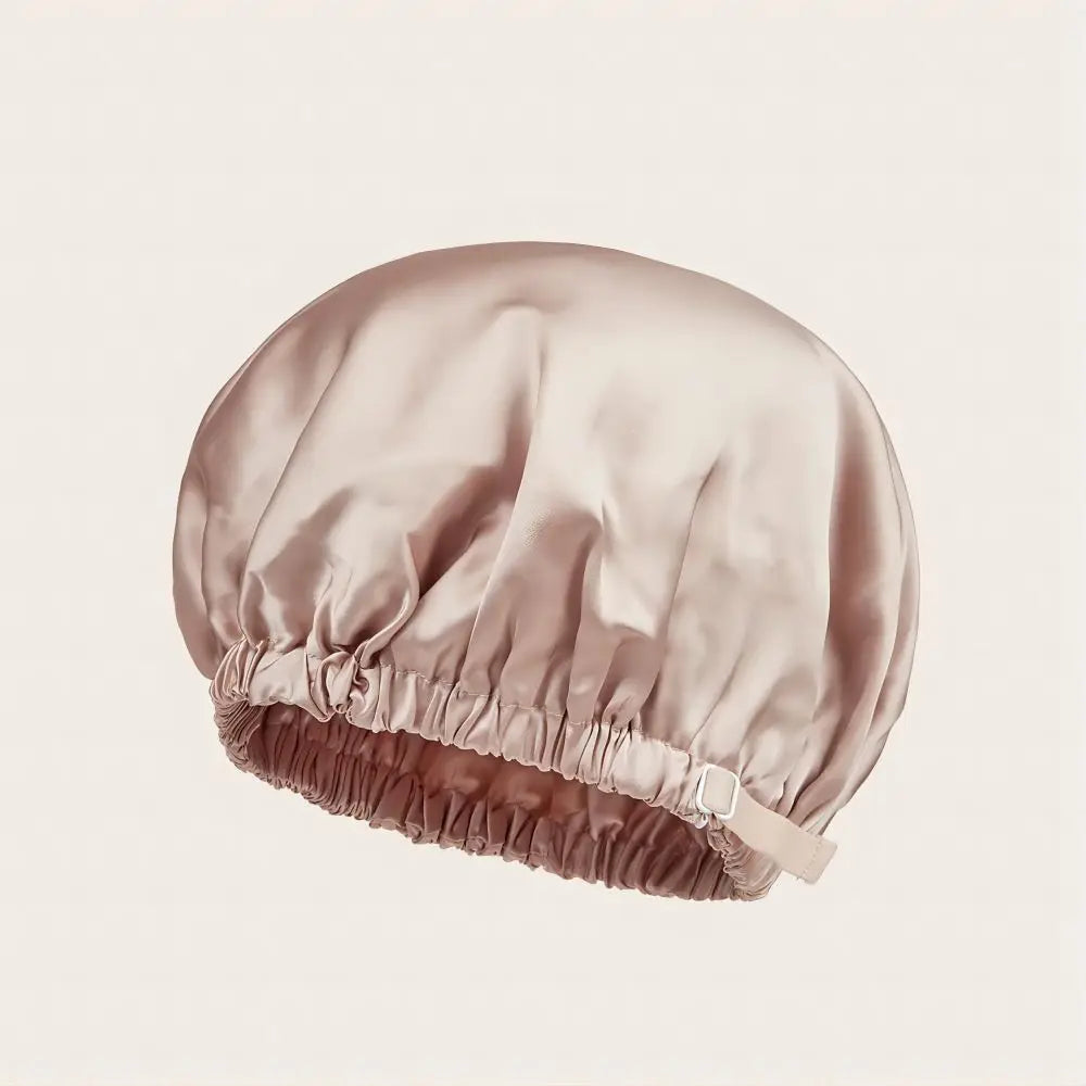 Double Layer Mulberry Silk Bonnet for Sleeping – Frizz & Breakage Protection