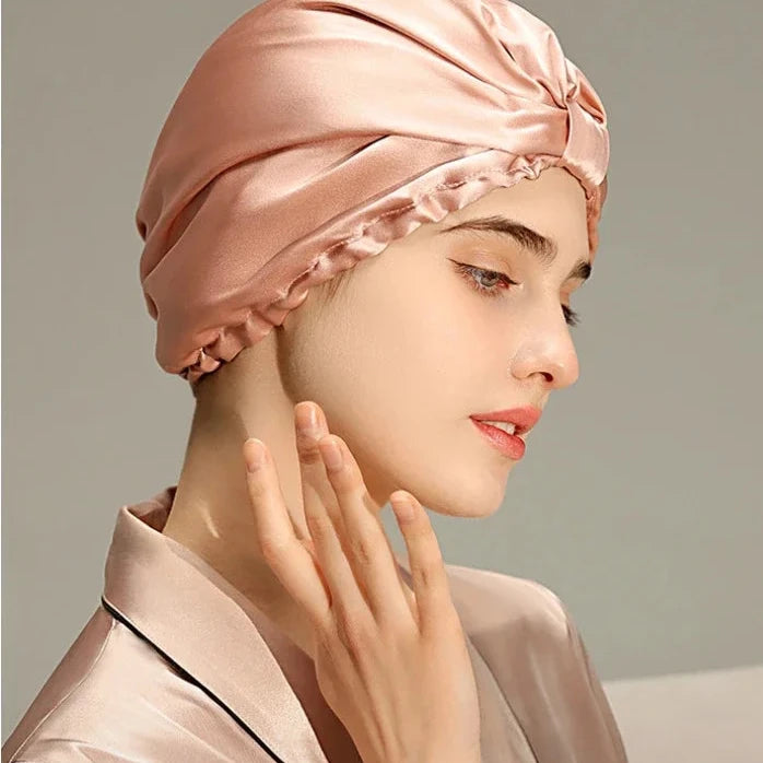 Silk Sleep Cap – Smooth Hair Bonnet